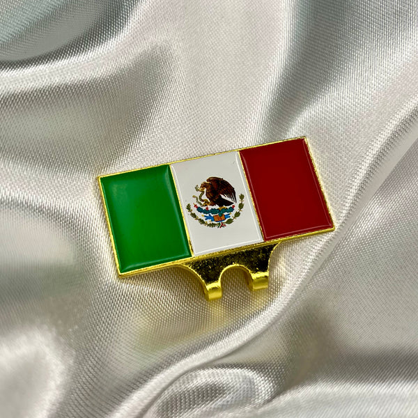 Enamel Mexican Flag