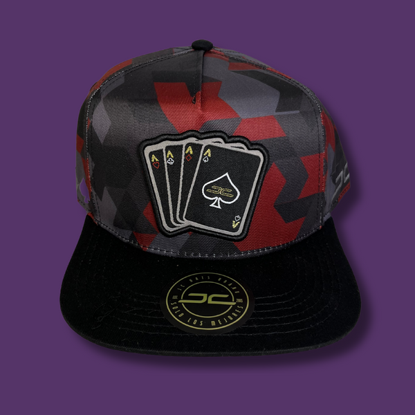 Poker Camo Red (JC hats)