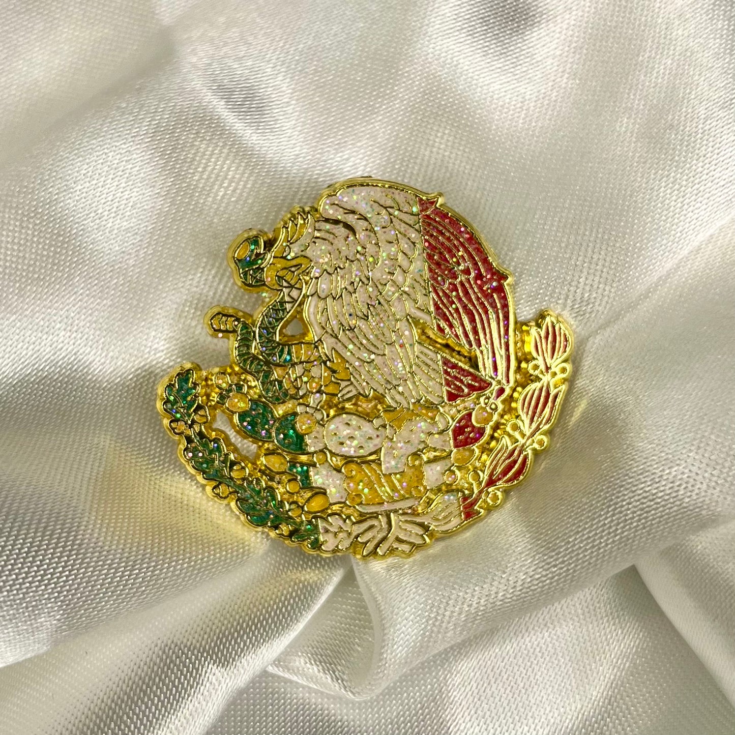 Mexico Glitter Pin